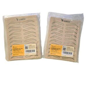 Microblading Eyebrow Tattoo Practice Fake Skin 12 Pcs Permanent Makeup